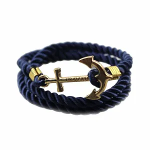 Vintage Anchor Bracelet Men Women Trendy Rope Bracelet Fashion Accessories Fine Jewelry
