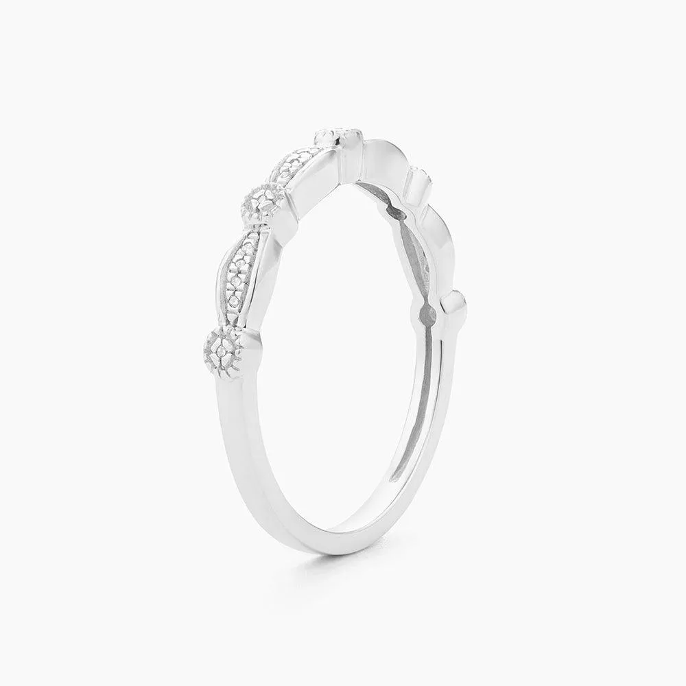 Vintage Classic Band Stackable Ring