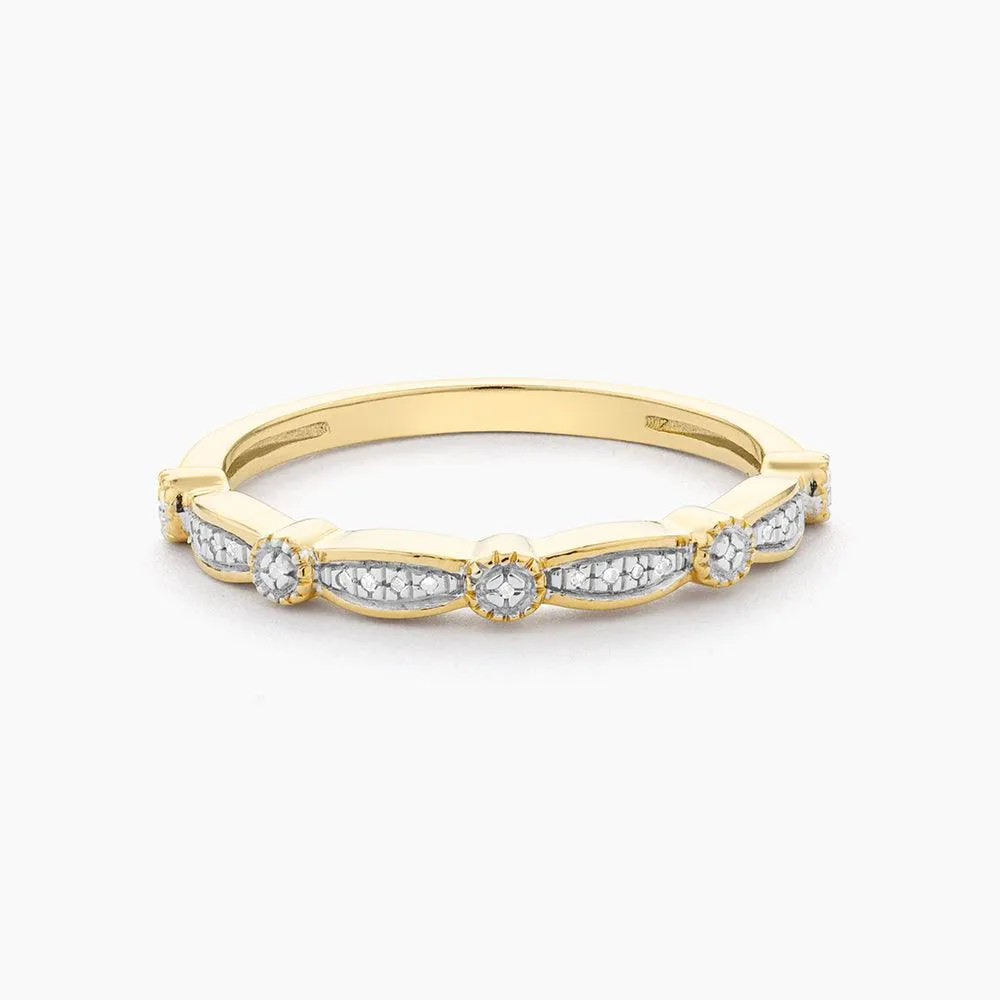 Vintage Classic Band Stackable Ring
