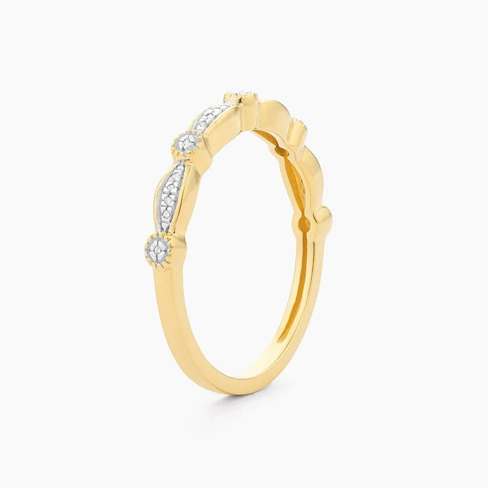 Vintage Classic Band Stackable Ring