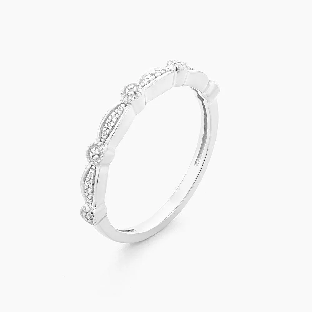 Vintage Classic Band Stackable Ring
