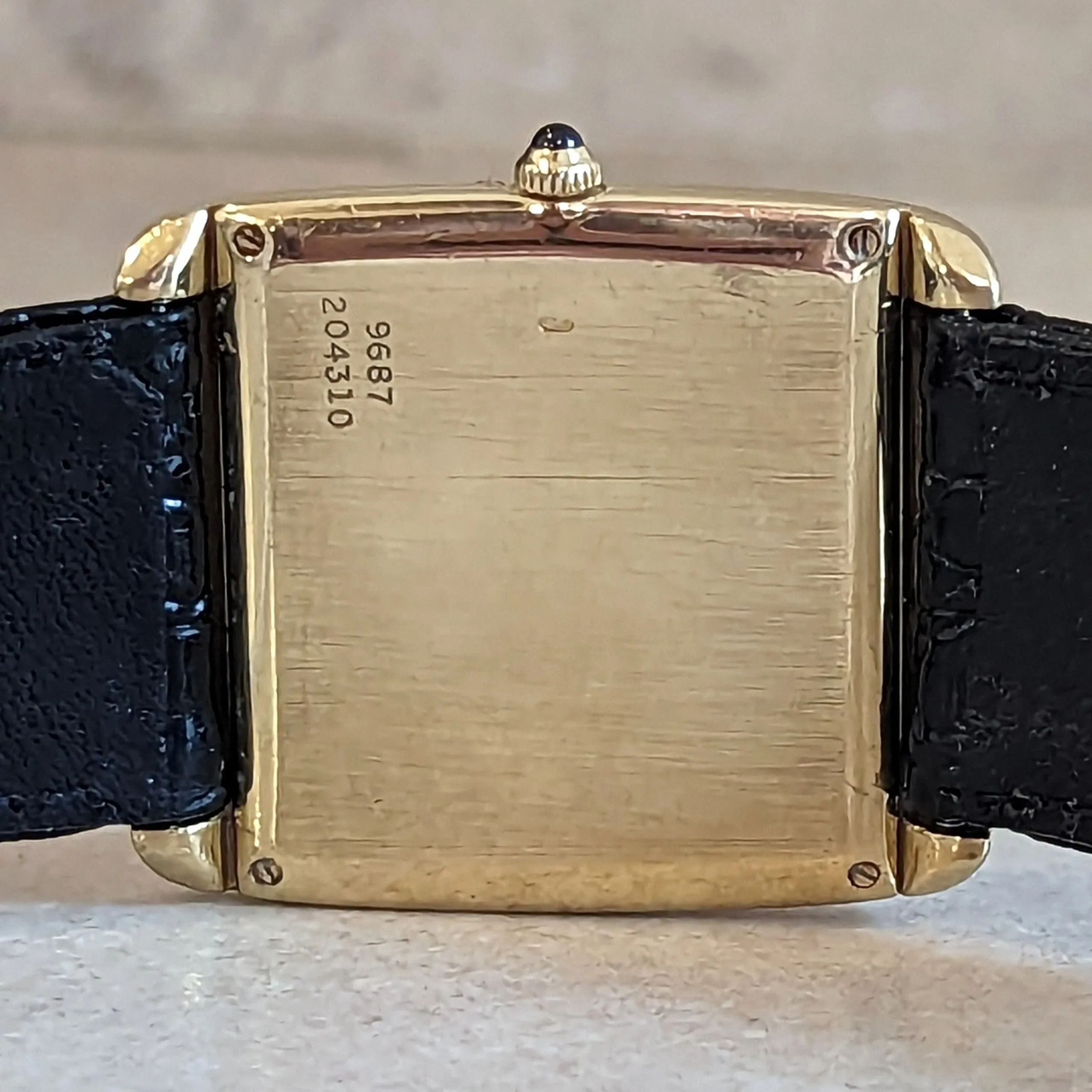 Vintage PIAGET Wristwatch 18K Gold ULTRA-THIN Movement Cal. 9P 18 Jewels Watch