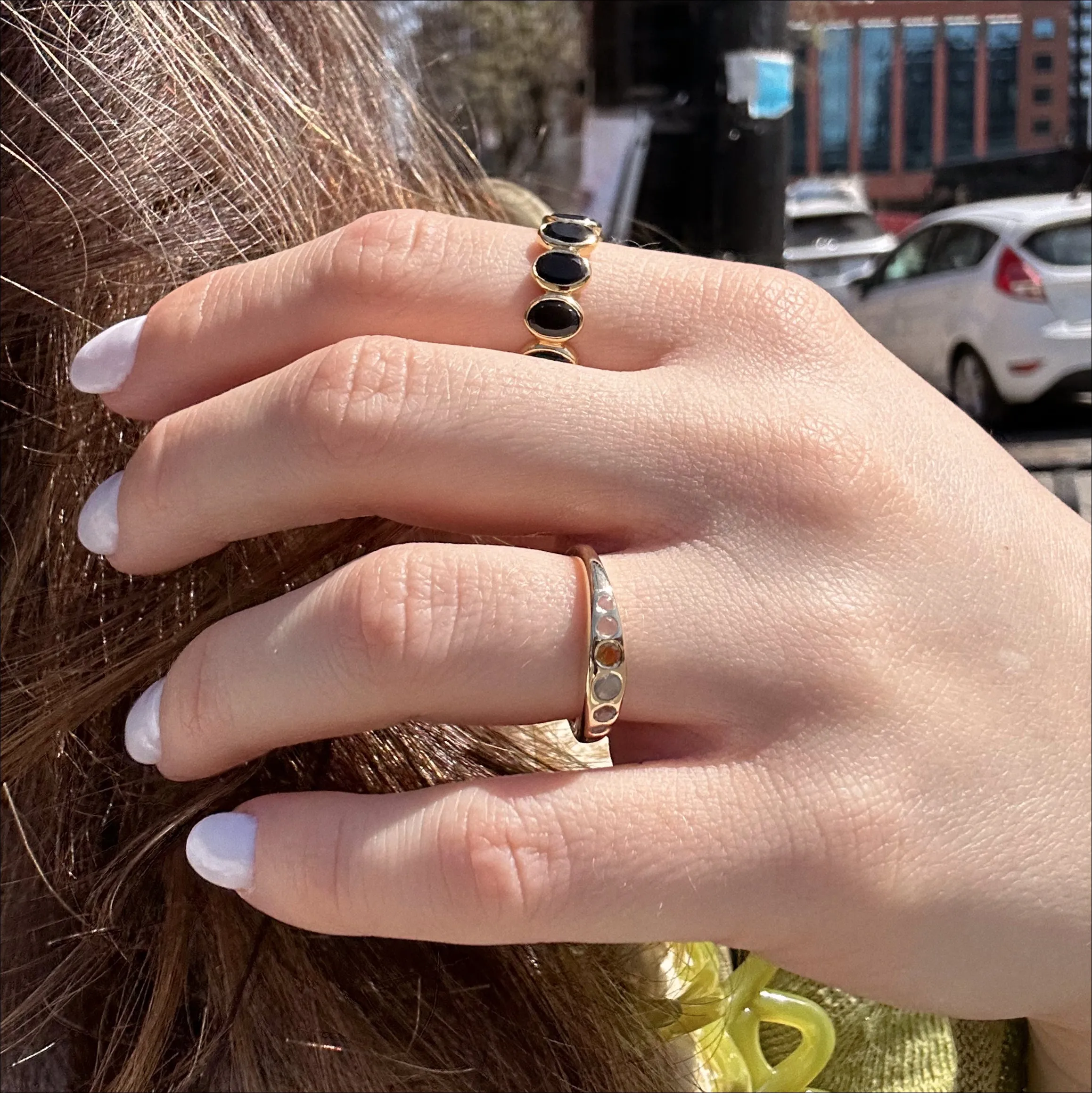 Violeta Black Onyx Ring
