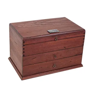 Watch Box for 20 Watches with Cufflink Drawer