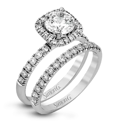 Wedding Set in 18k Gold with Diamonds