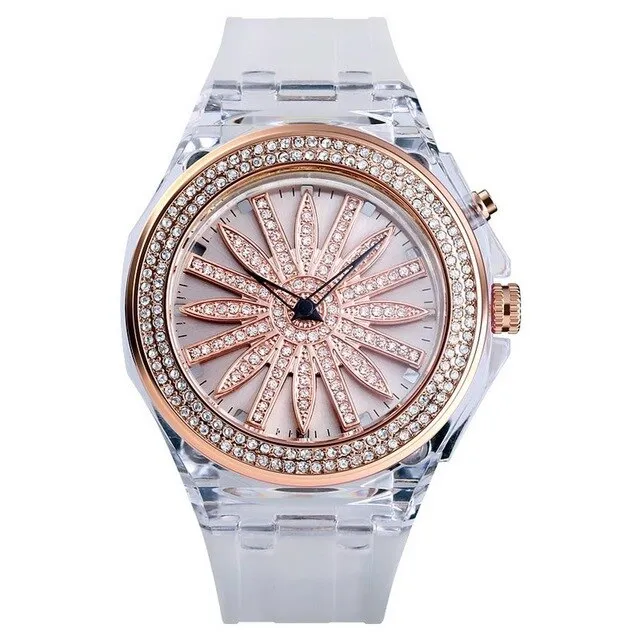 Women Watch Fashion Trend LED Light Innovative Dial Quartz Watches