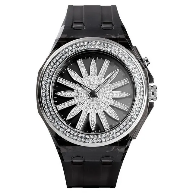 Women Watch Fashion Trend LED Light Innovative Dial Quartz Watches