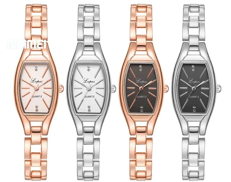 Women's Elegant Chain Bracelet Quartz Watches