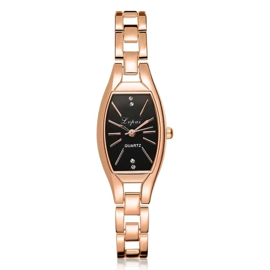 Women's Elegant Chain Bracelet Quartz Watches