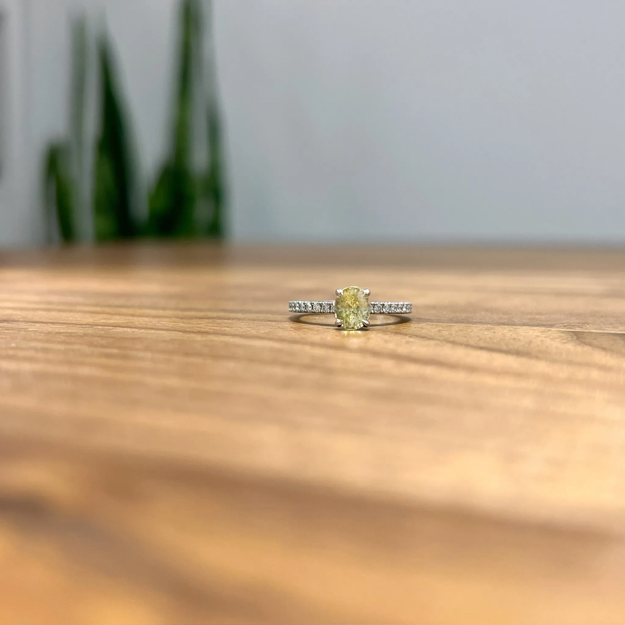 Yellow Sapphire Ring