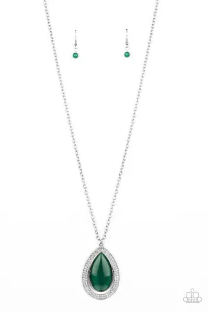 You Dropped This Green Paparazzi Necklace