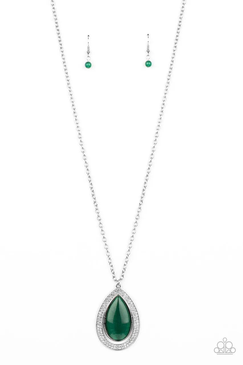 You Dropped This Green Paparazzi Necklace